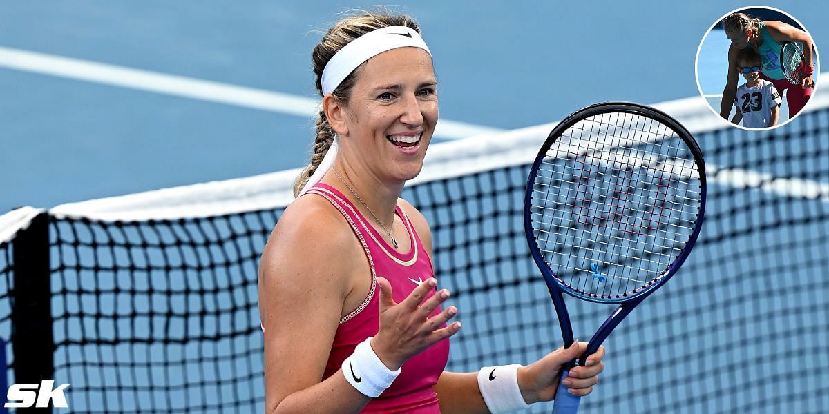 Victoria Azarenka had an adorable message for her son after reaching the fourth round of the 2024 Australian Open.