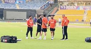 [Watch] Virat Kohli spotted chatting with Rishabh Pant ahead of IND vs AFG 3rd T20I