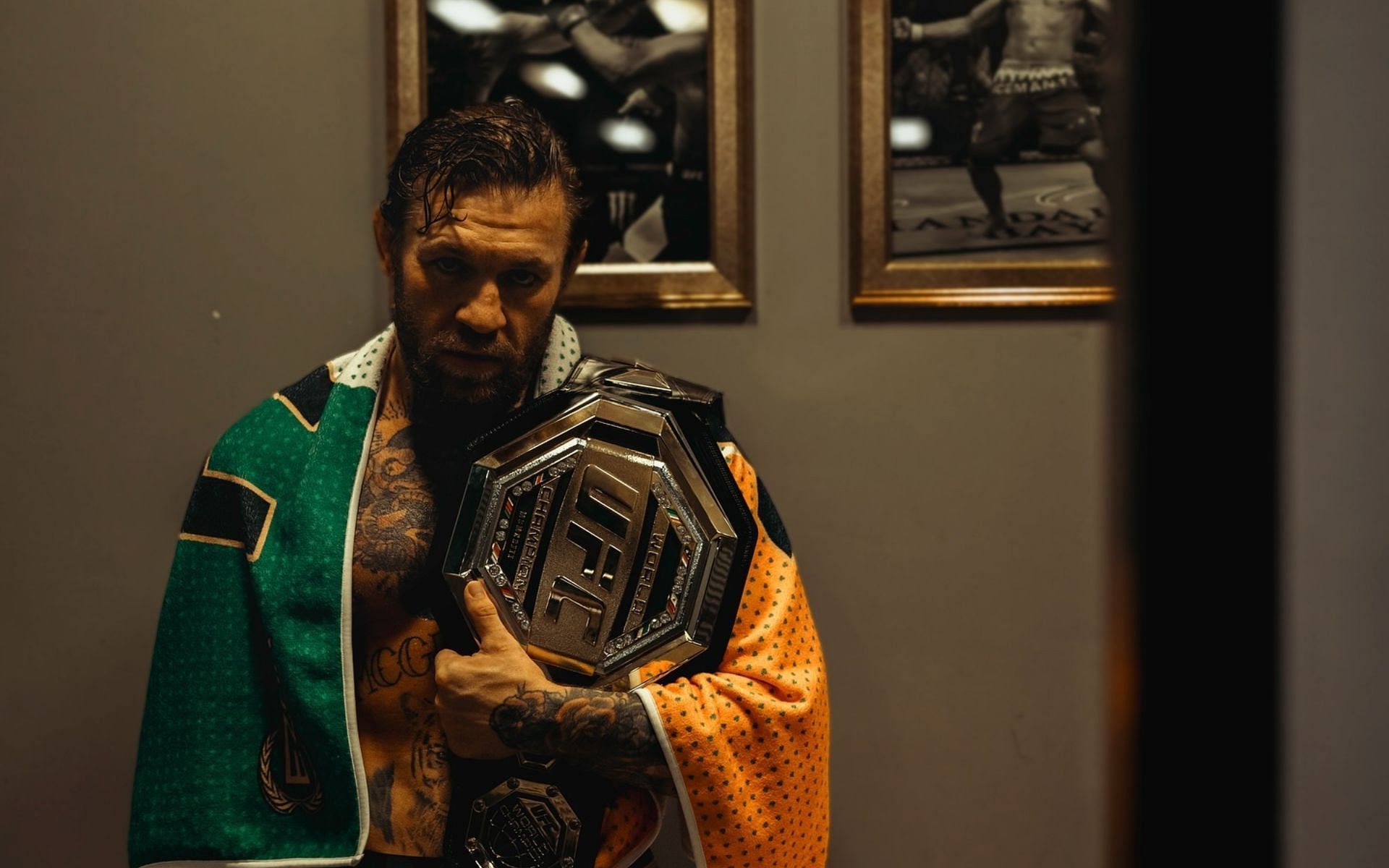 Conor McGregor was stripped of his lightweight title in 2018 [Image Credit: @thenotoriousmma on Instagram]