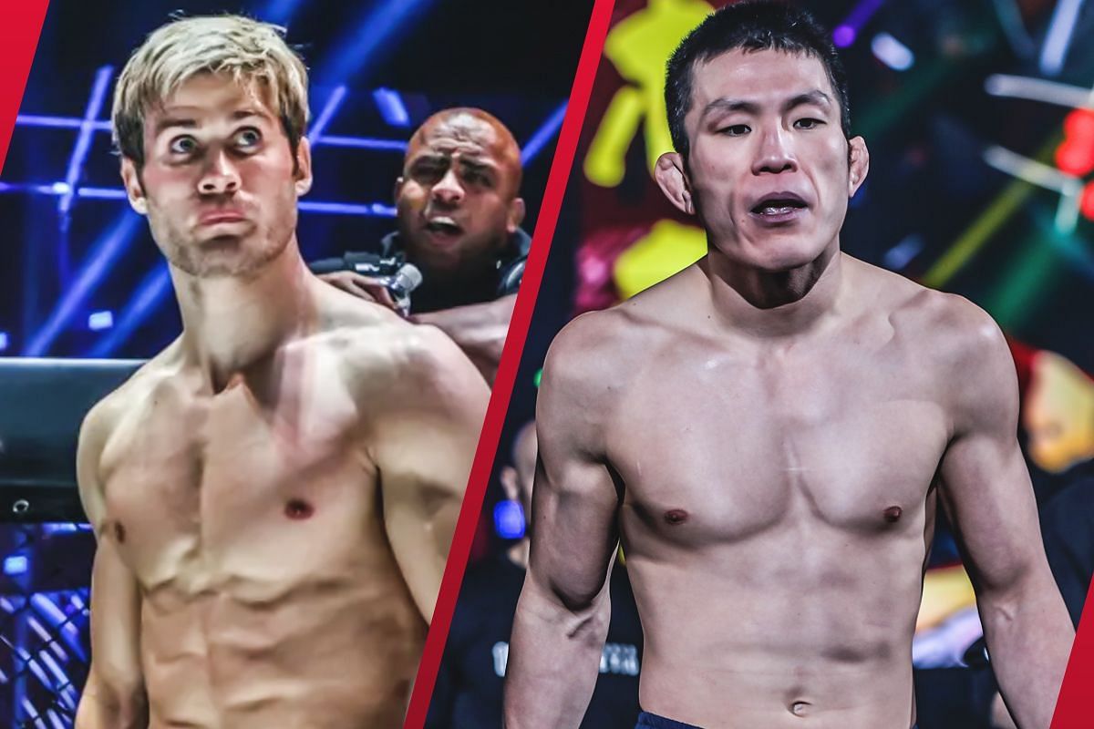 Sage Northcutt (left) and Shinya Aoki (right) | Image credit: ONE Championship
