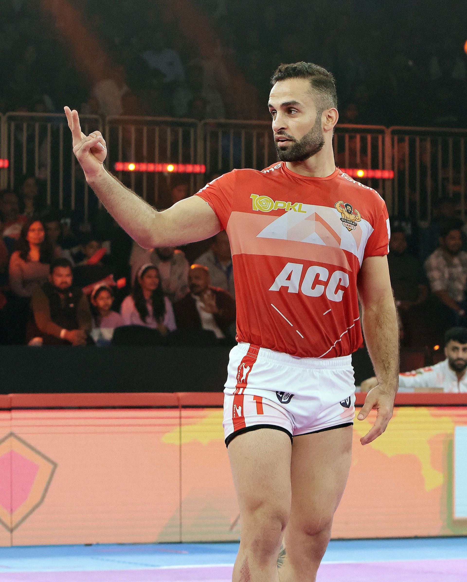 Fazel Atrachali of Gujarat Giants (Image via PKL)