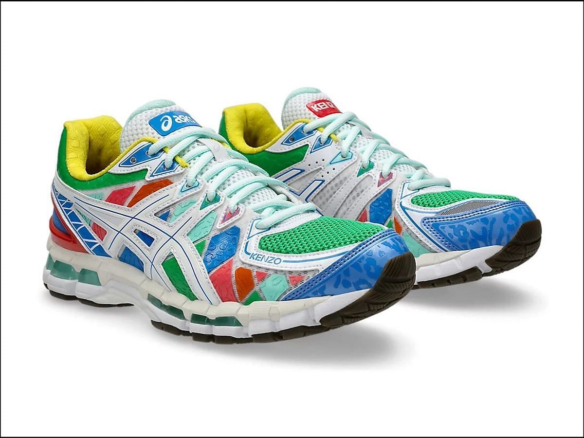 KENZO x ASICS GEL-Kayano 20 sneakers (Image via Kenzo)