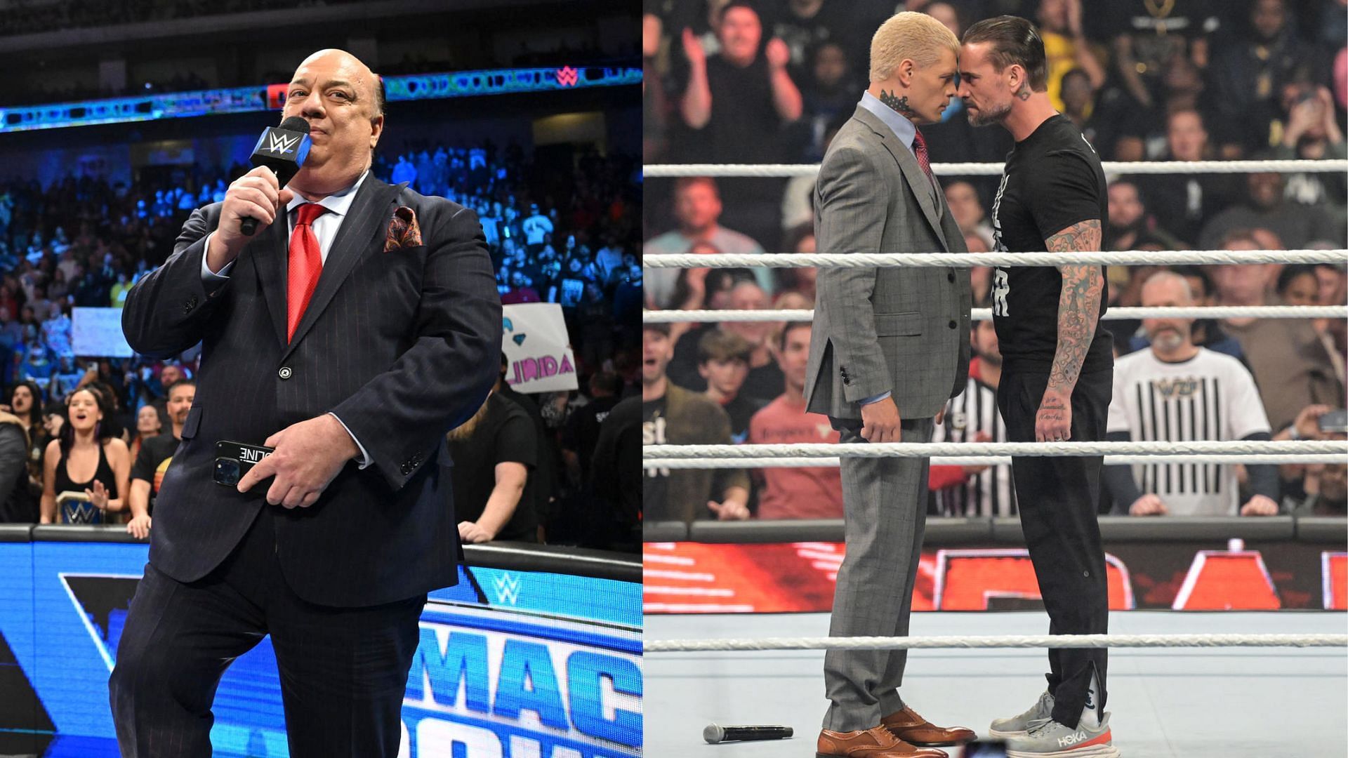 Paul Heyman, CM Punk, and Cody Rhodes in picture