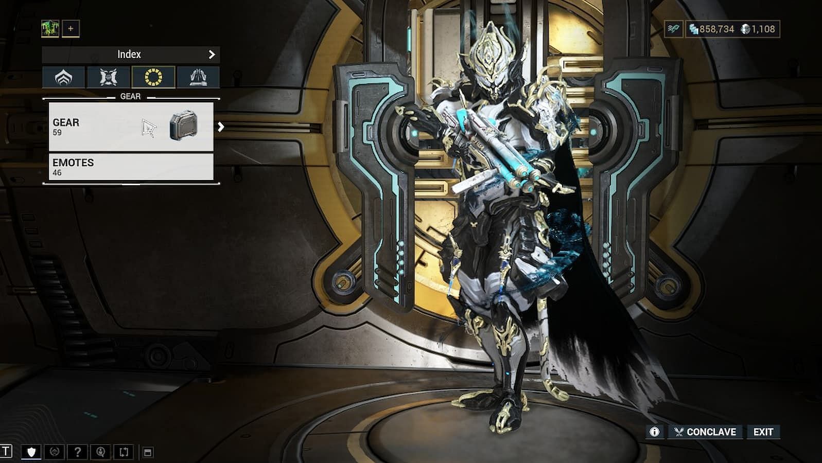 The Gear Wheel can be edited from the Arsenal (Image via Digital Extremes)