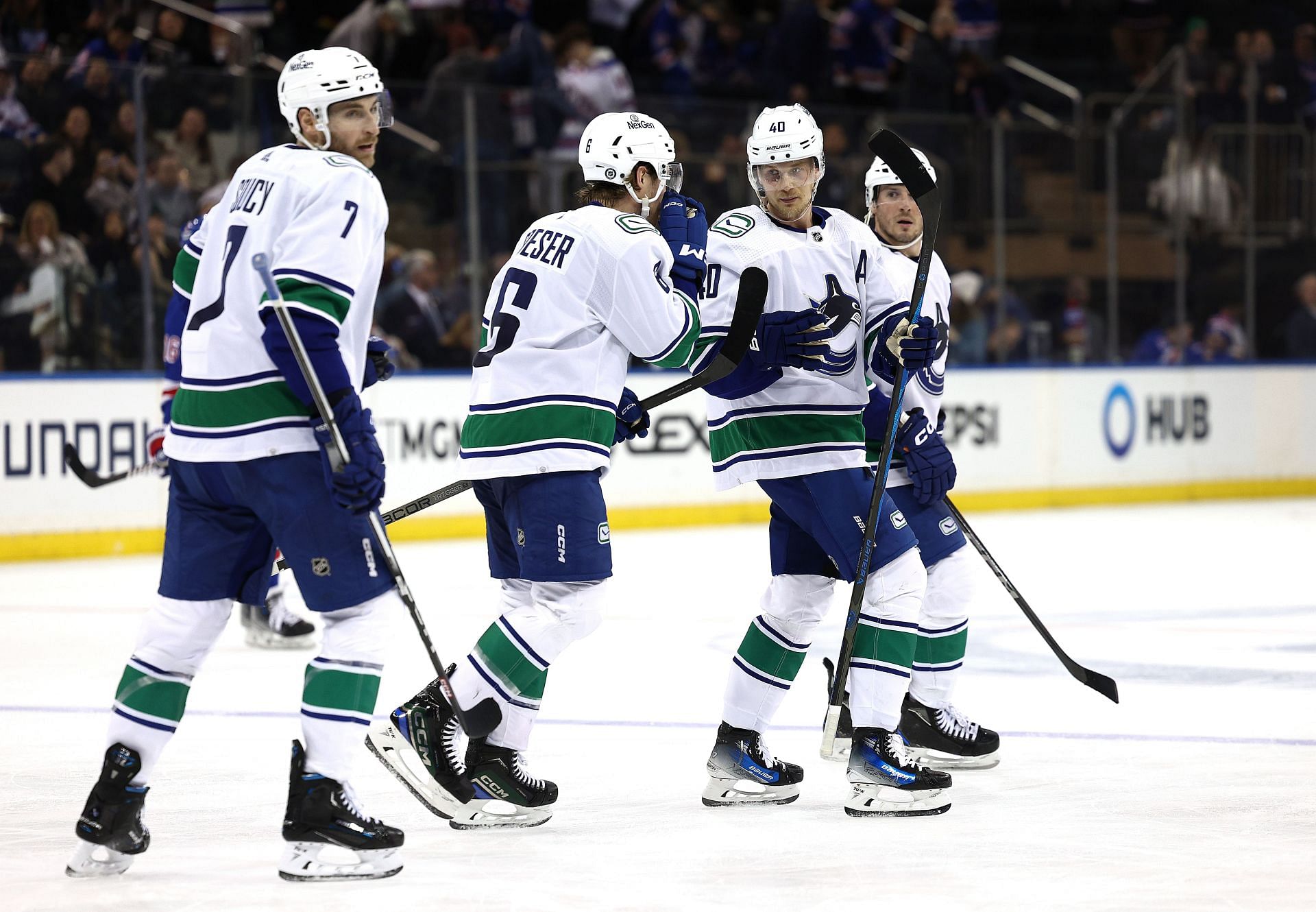 3 Takeaways From Vancouver Canucks 6 3 Win Against New York Rangers 