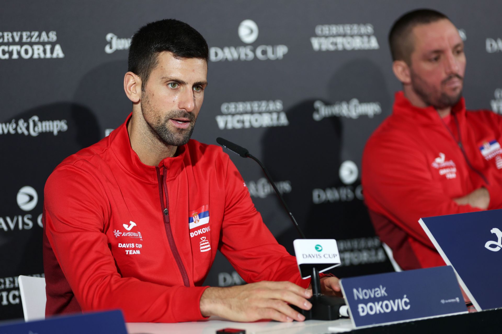 WATCH Novak Djokovic and Team Serbia count down to 2024 following