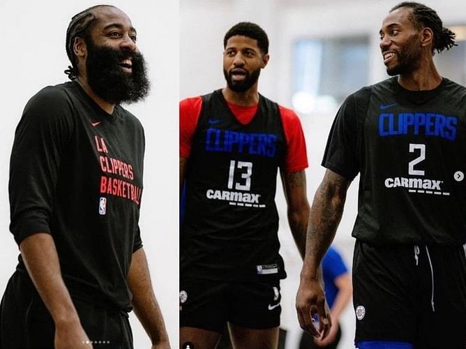 "Everybody's coming back": Kawhi Leonard hints Clippers are inclined to re-sign Paul George and James Harden