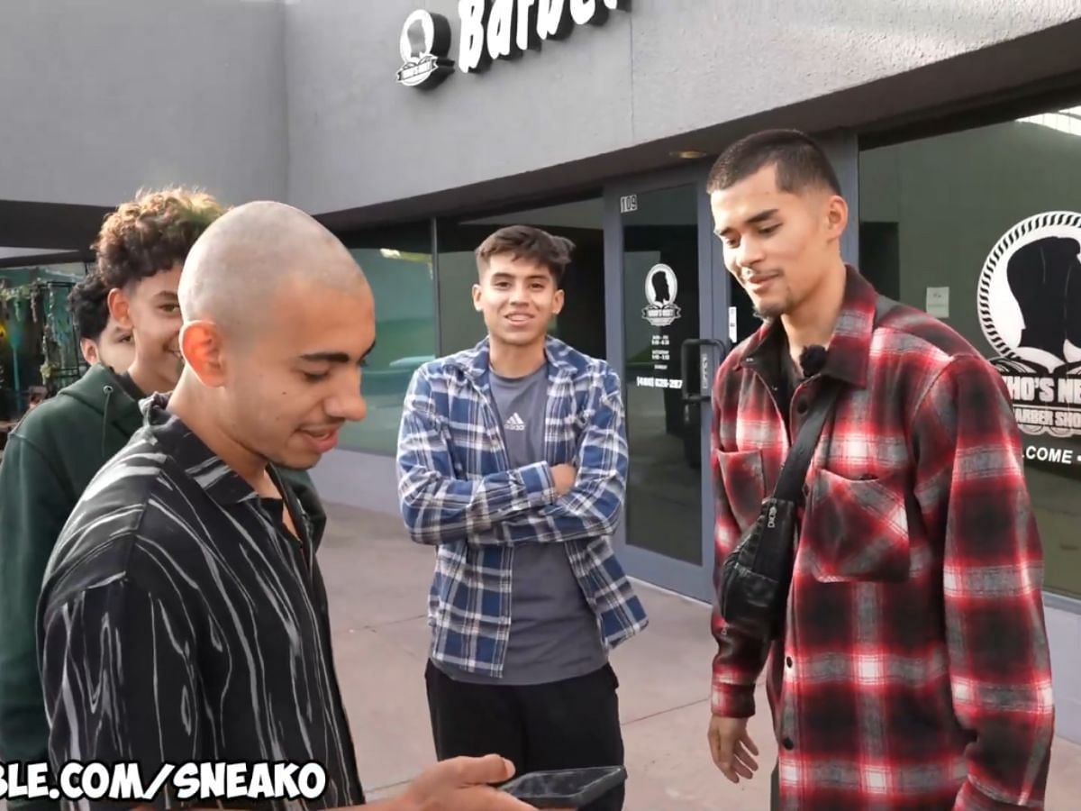Sneako gets confronted by Mexican fans IRL (Image via Rumble/Sneako)