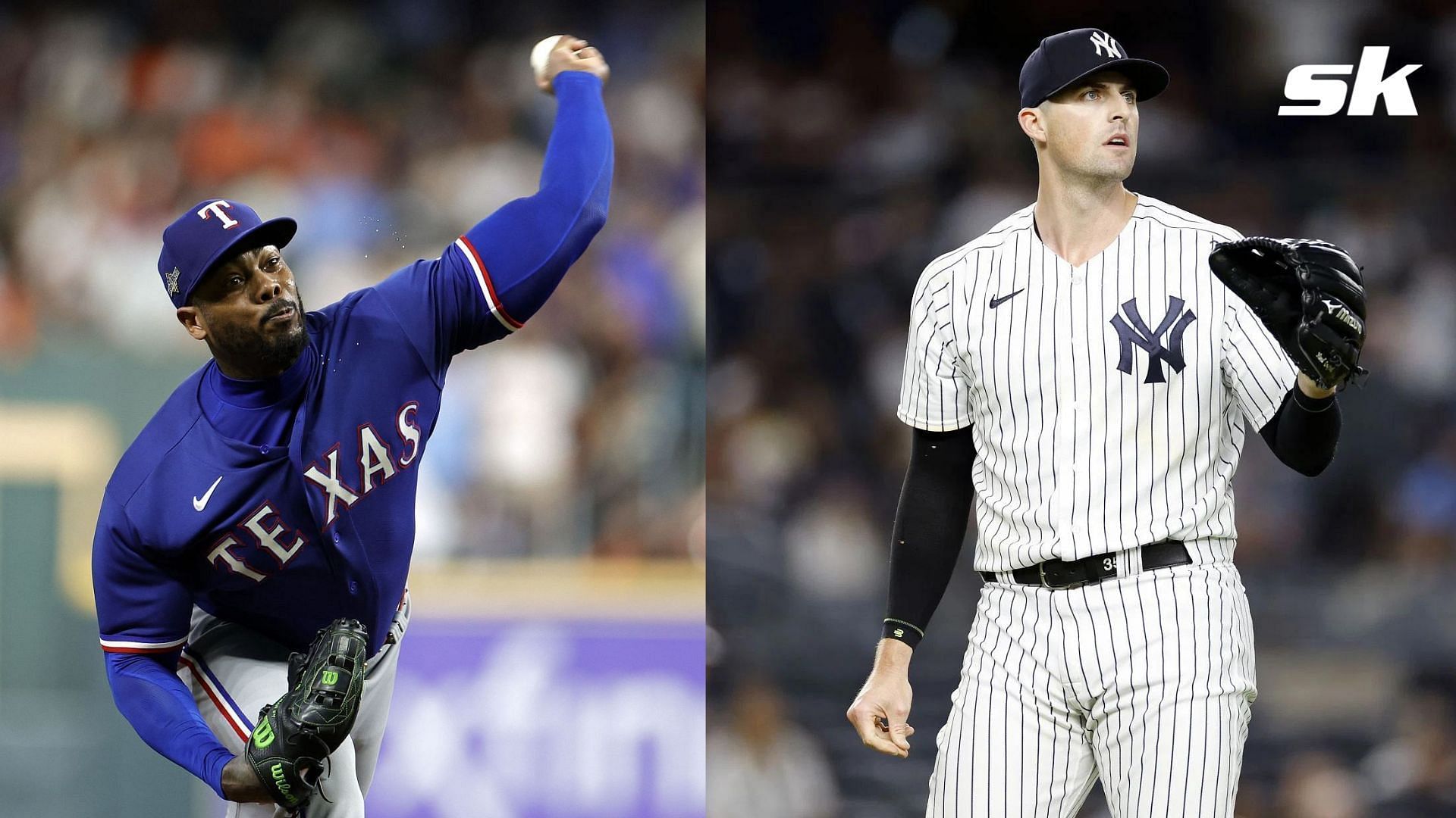 Aroldis Chapman and Clay Holmes may be two relief pitchers to avoid in 2024 MLB fantasy drafts