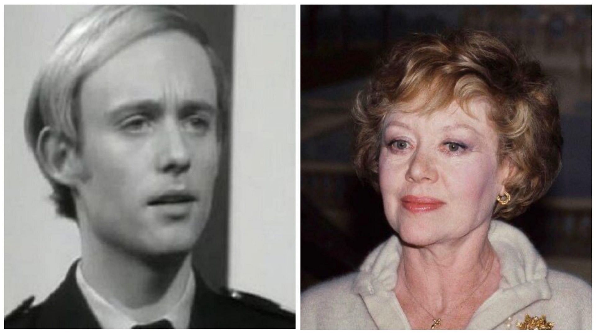 Gareth Forwood (left) son of actress Glynis Johns (right) died due to cancer in 2007 (Image via @MarkFow74007631 and @MarkFow74007631/X)