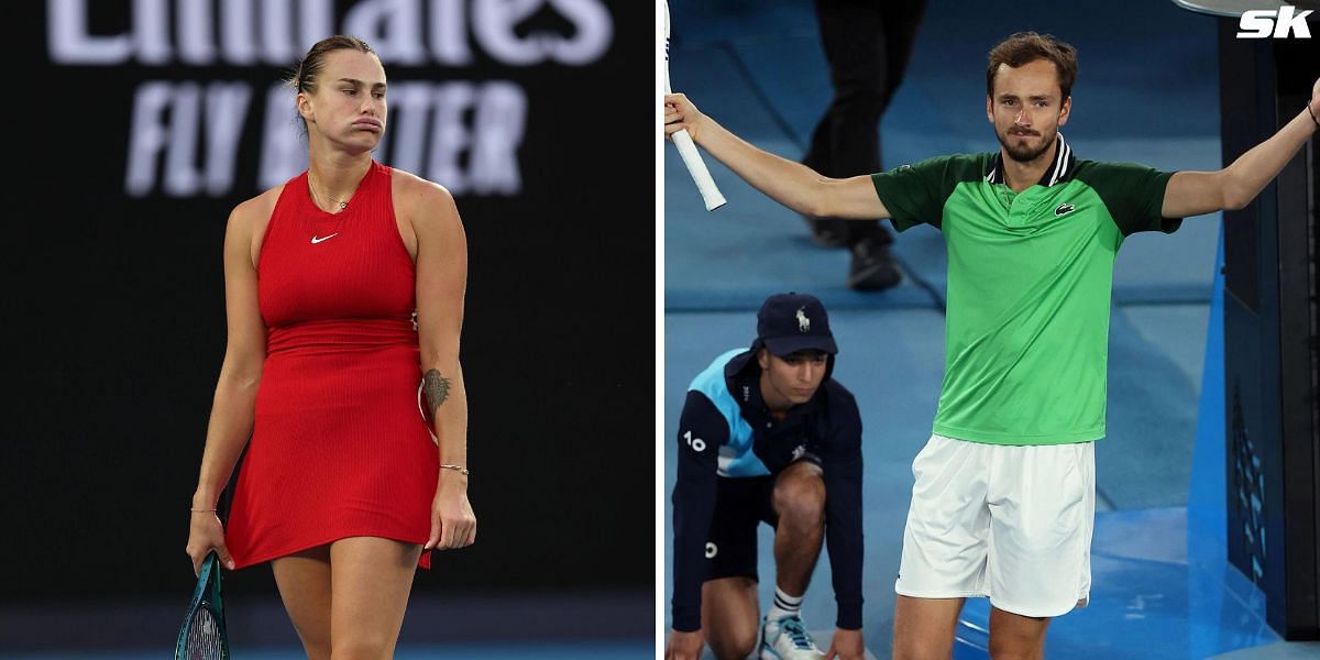 Aryna Sabalenka and Daniil Medvedev can