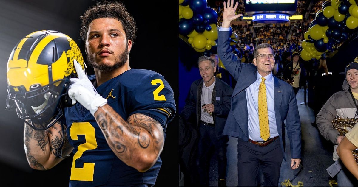 $928,000 NIL-valued Blake Corum backs Jim Harbaugh&rsquo;s decision to leave Michigan and join Chargers as head coach