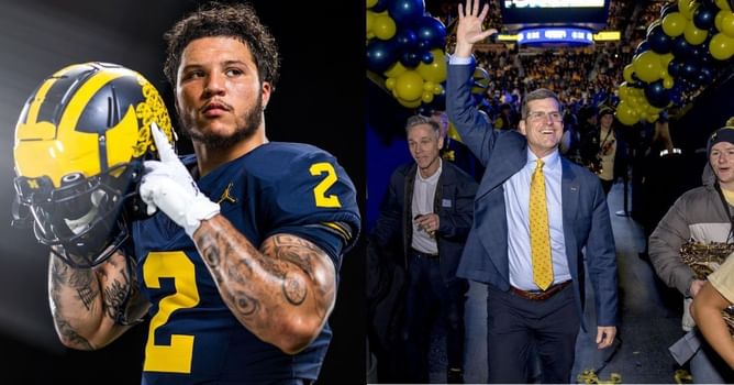 $928,000 NIL-valued Blake Corum backs Jim Harbaugh’s decision to leave Michigan and join Chargers as head coach