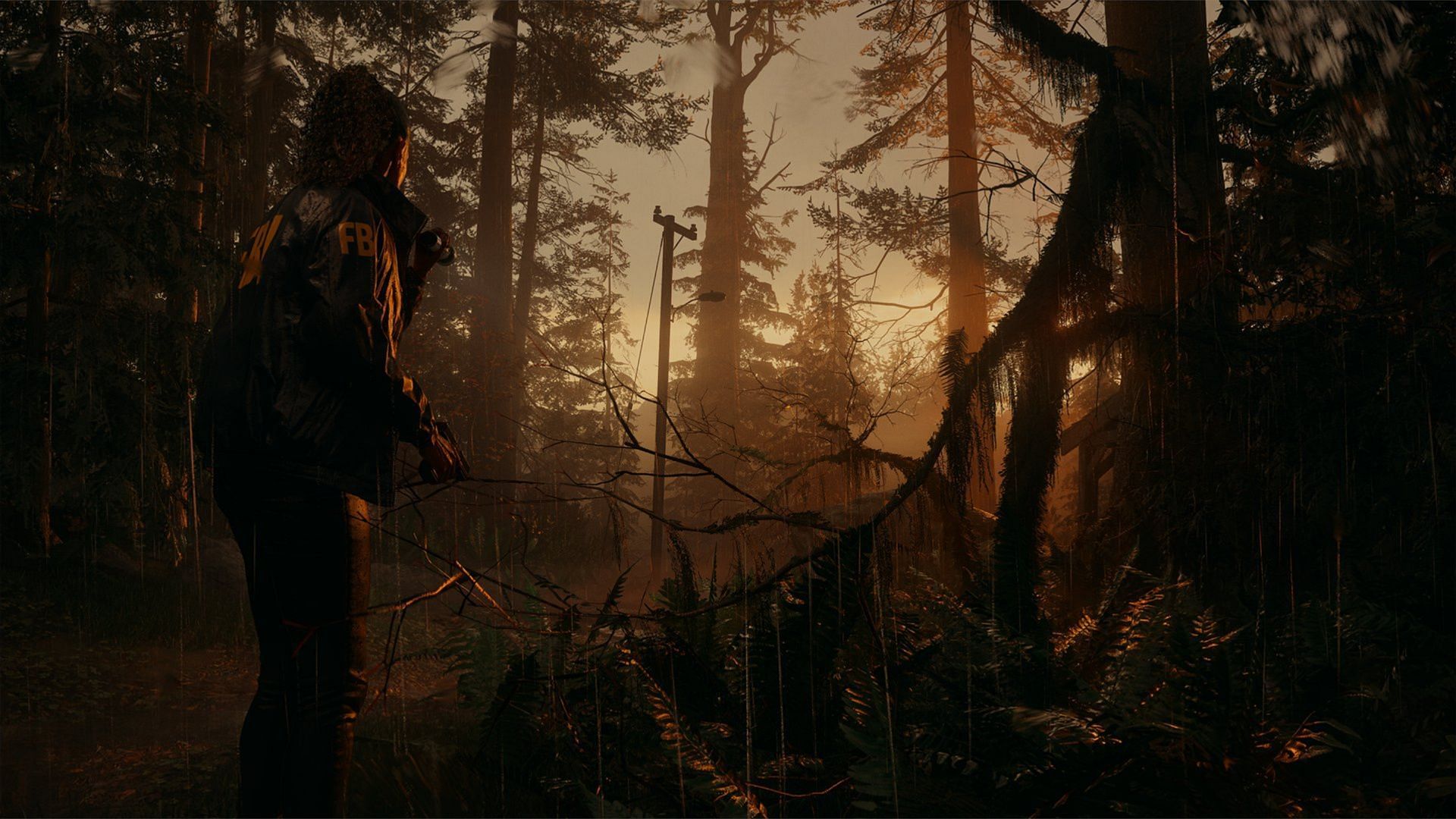 Alan Wake 2 incorporates a range of psychological horror elements. (Image via X/ @alanwake)