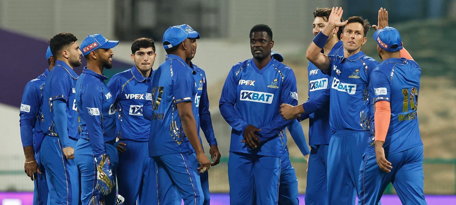 MI Emirates in action (Image Courtesy: X/International League T20)