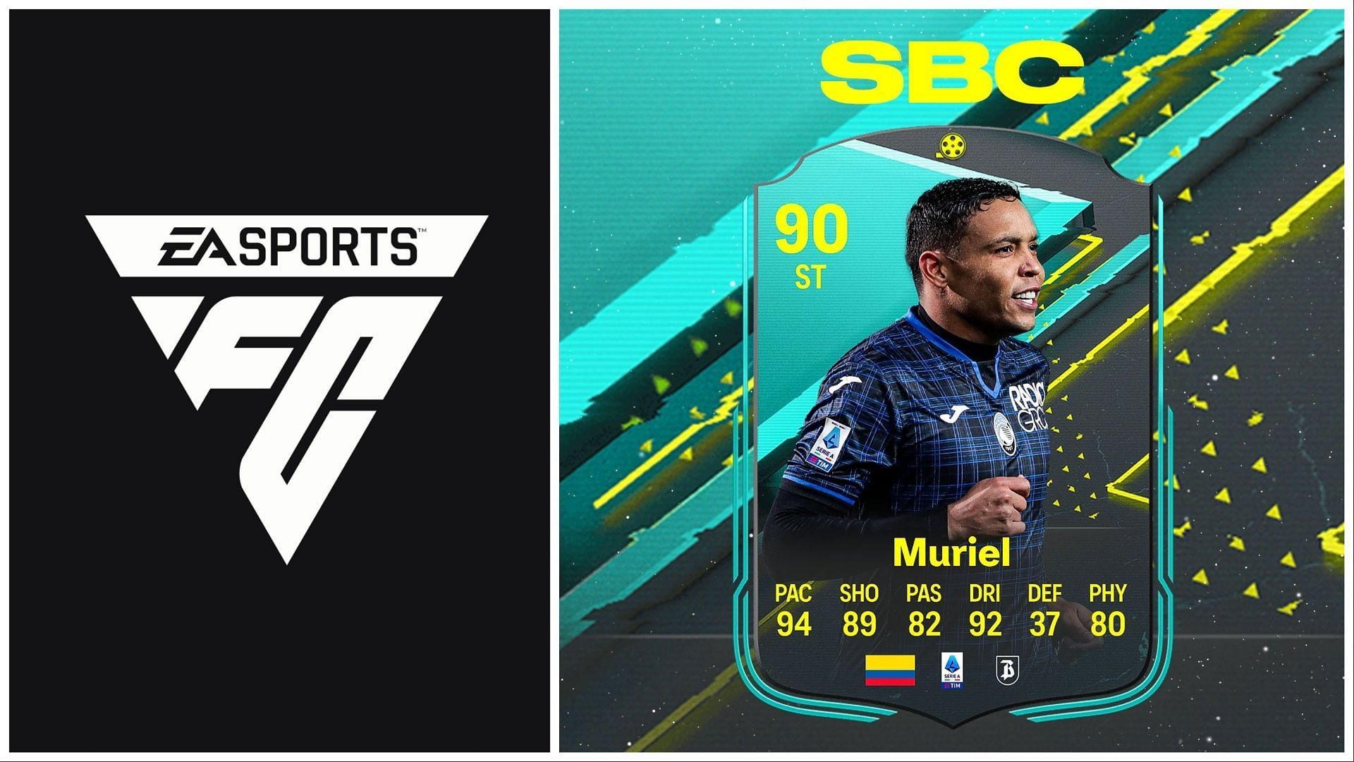 Moments Muriel has been leaked (Images via EA Sports and Twitter/FUT Sheriff)