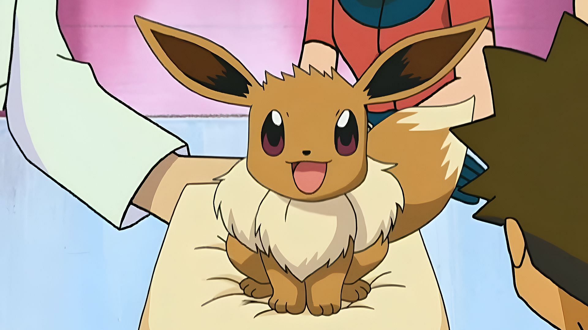 May&#039;s Eevee was one of her most stalwart partners in the anime (Image via The Pokemon Company)