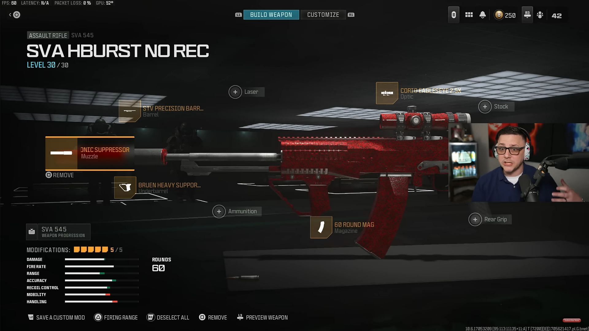 SVA 545 loadout (Image via Activision and YouTube/JGOD)