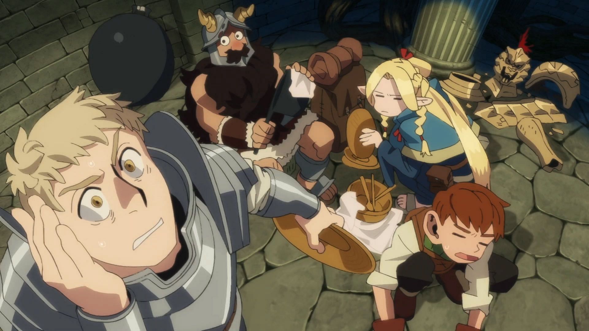 Damien Haas and Emily Rudd join Delicious in Dungeon English voice cast (Image via Studio Trigger)
