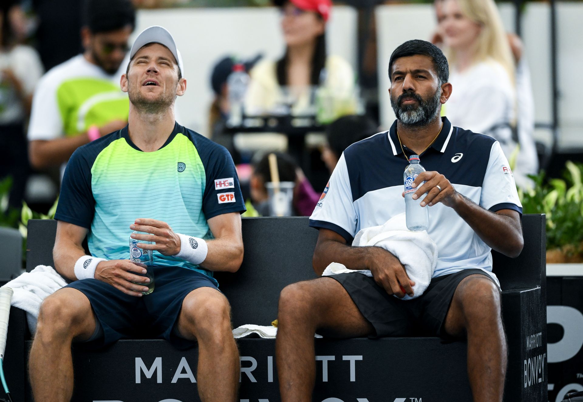 The seasoned duo - Ebden and Bopanna