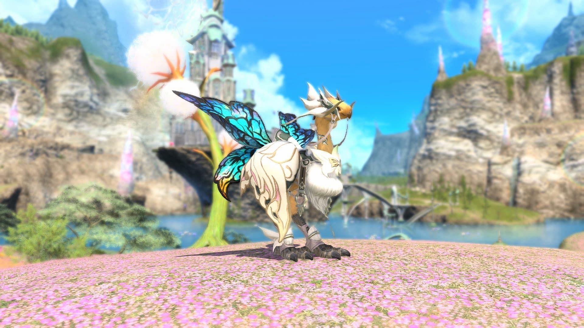 Players can acquire various items during the Final Fantasy 14 Moogle Treasure Trove event (Image via Square Enix)