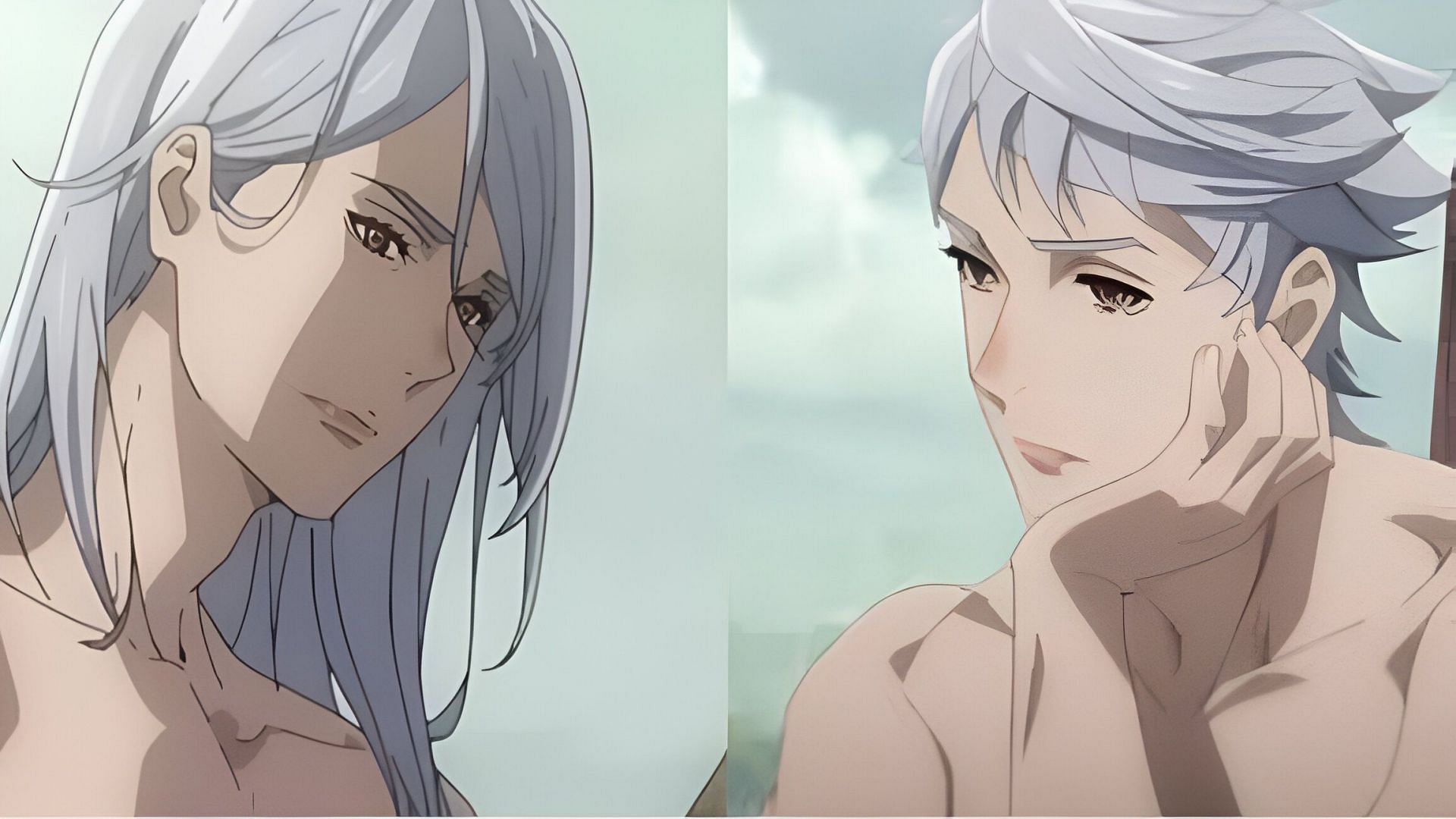 Adam (left). Eve (right) (Image via A-1 Pictures)