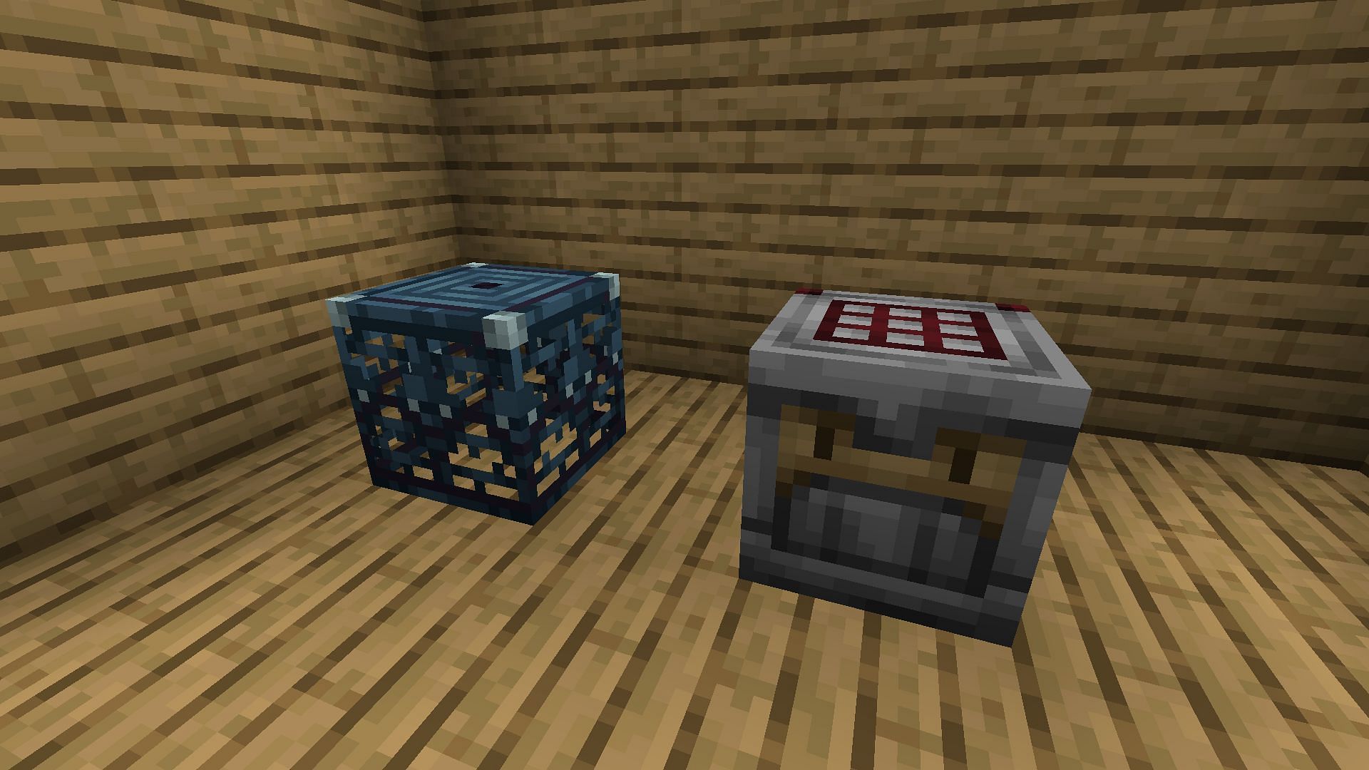 Crafter and trial spawner block in Minecraft 1.21 update (Image via Mojang)