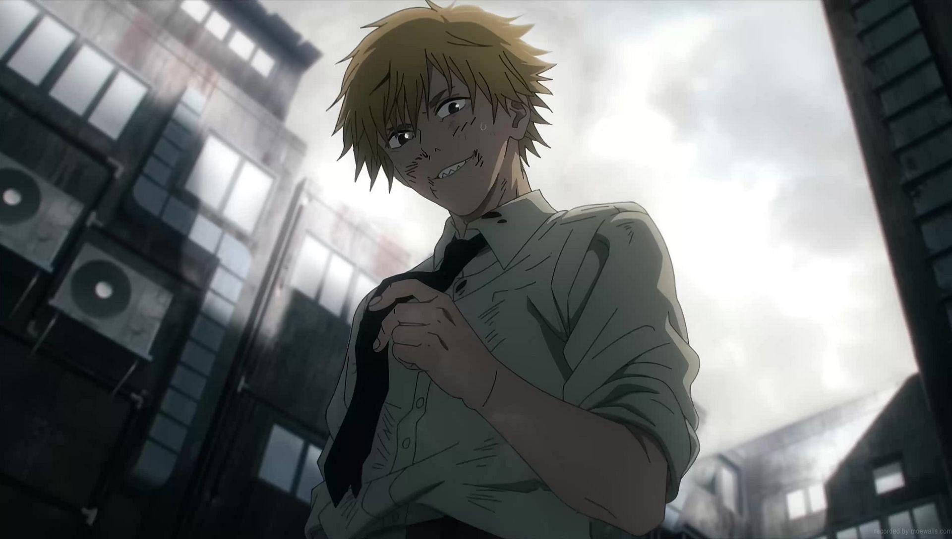 Denji as shown in the anime series (Image via MAPPA)