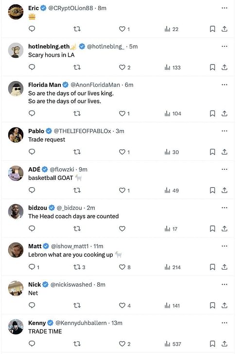 LeBron James's cryptic tweet had fans speculating on X