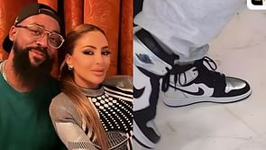 “F**k yea”: Marcus Jordan crowdsources opinion on Larsa Pippen rocking Air Jordans