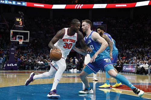 New York Knicks v Charlotte Hornets