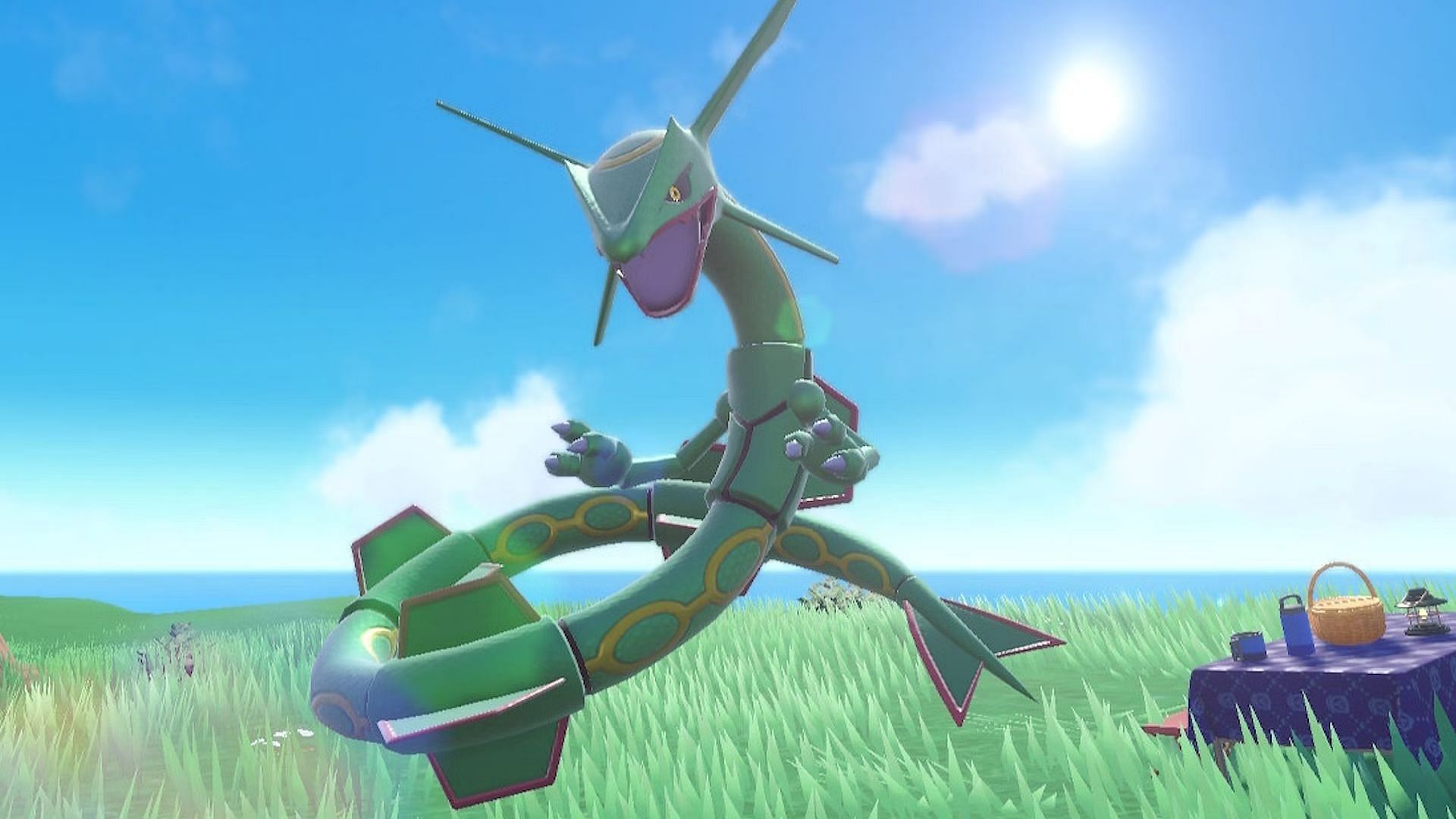 Rayquaza in Scarlet and Violet (Image via The Pokemon Company)