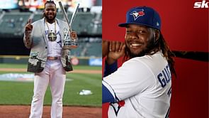 [Photos] Vladimir Guerrero Jr. and his family spread joy at a charity event by gifting toys to several children