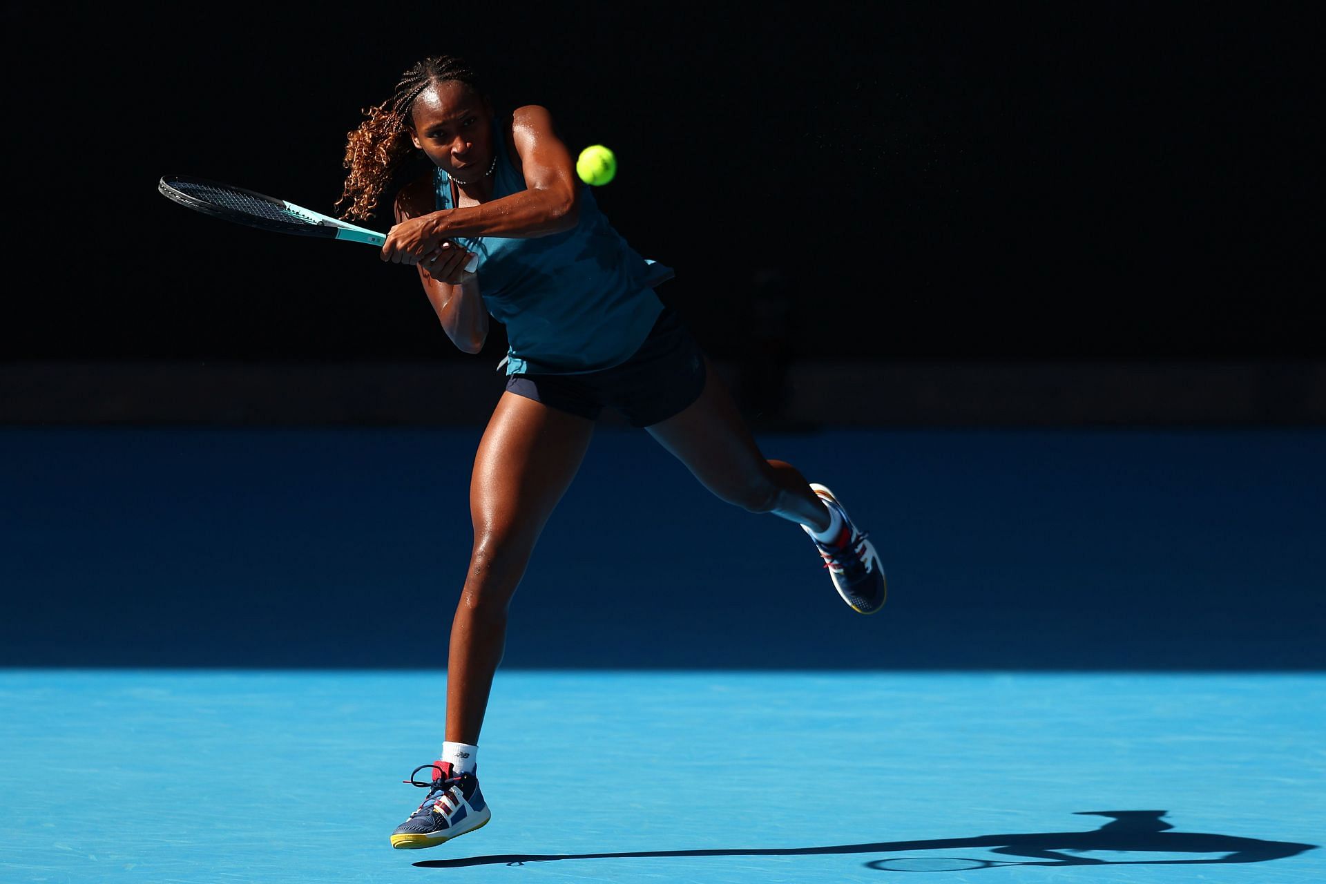 Coco Gauff at the 2024 Australian Open.