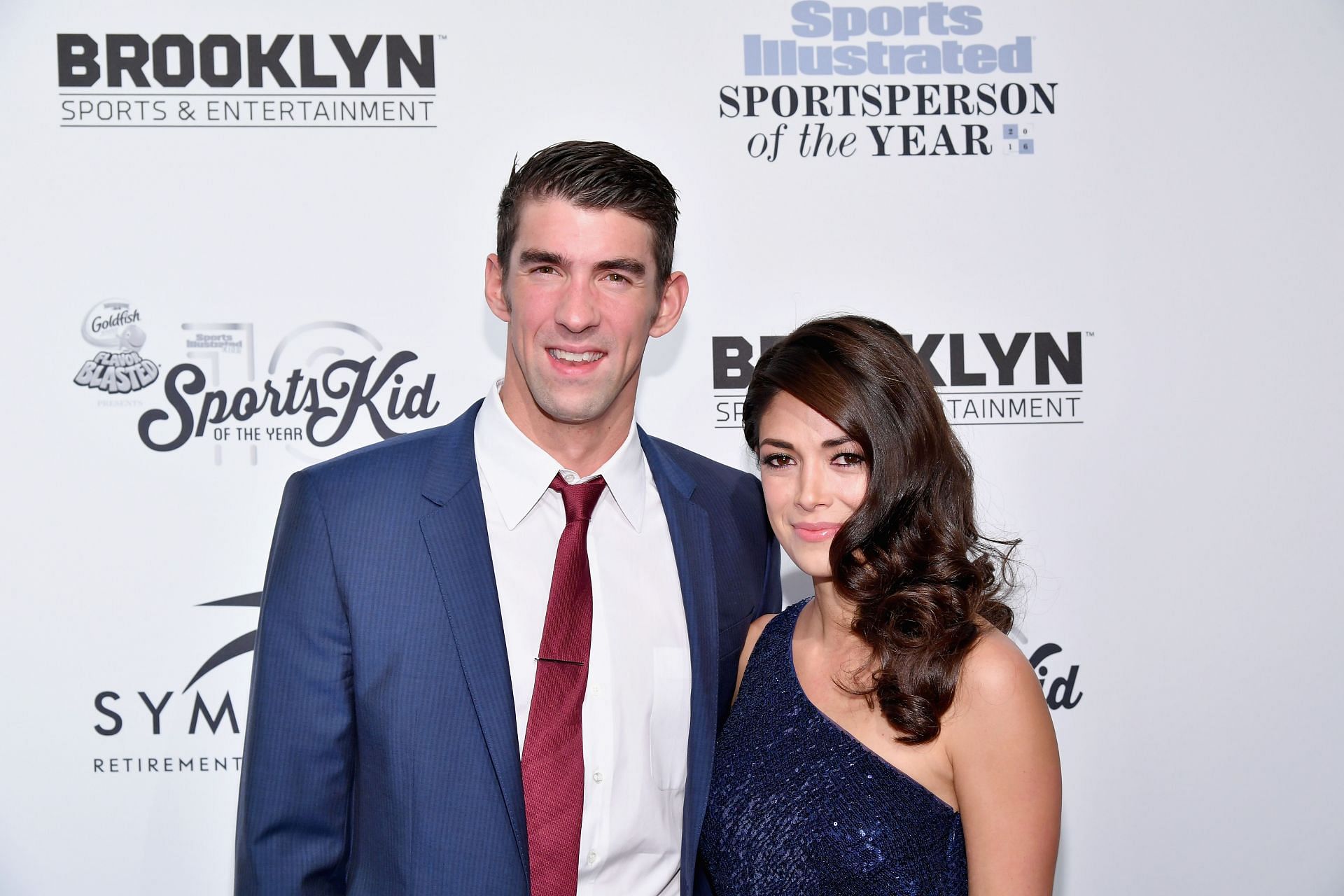 Michael and Nicole Phelps at Sports Illustrated Sportsperson of the Year Ceremony 2016