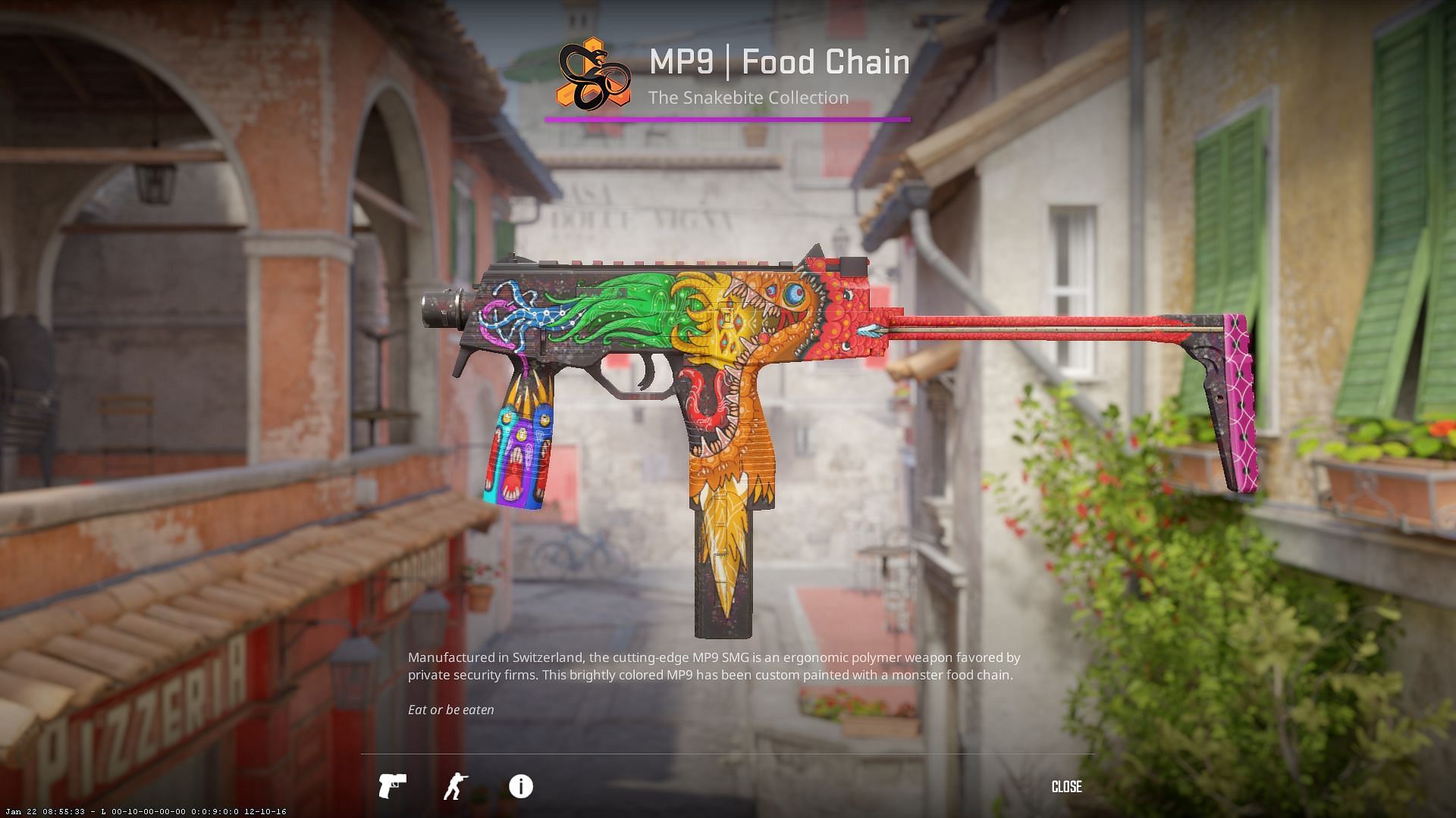 MP9 Food Chain (Image via Valve)