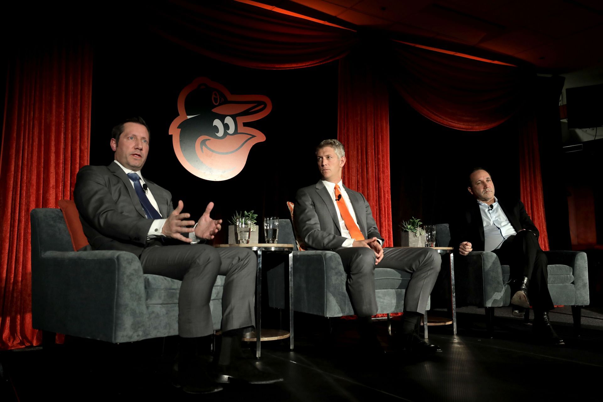 Baltimore Orioles Introduce Mike Elias - News Conference (via Getty Images)