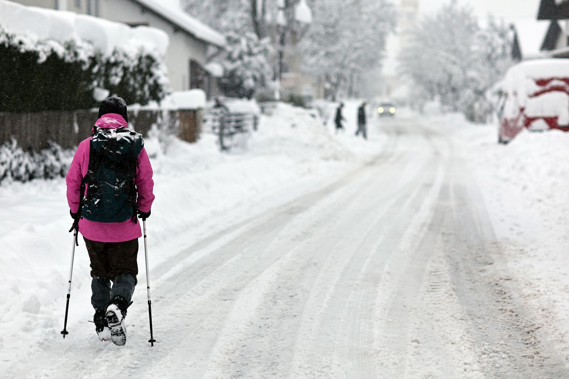 Bavaria Hit By Heavy Snowfall