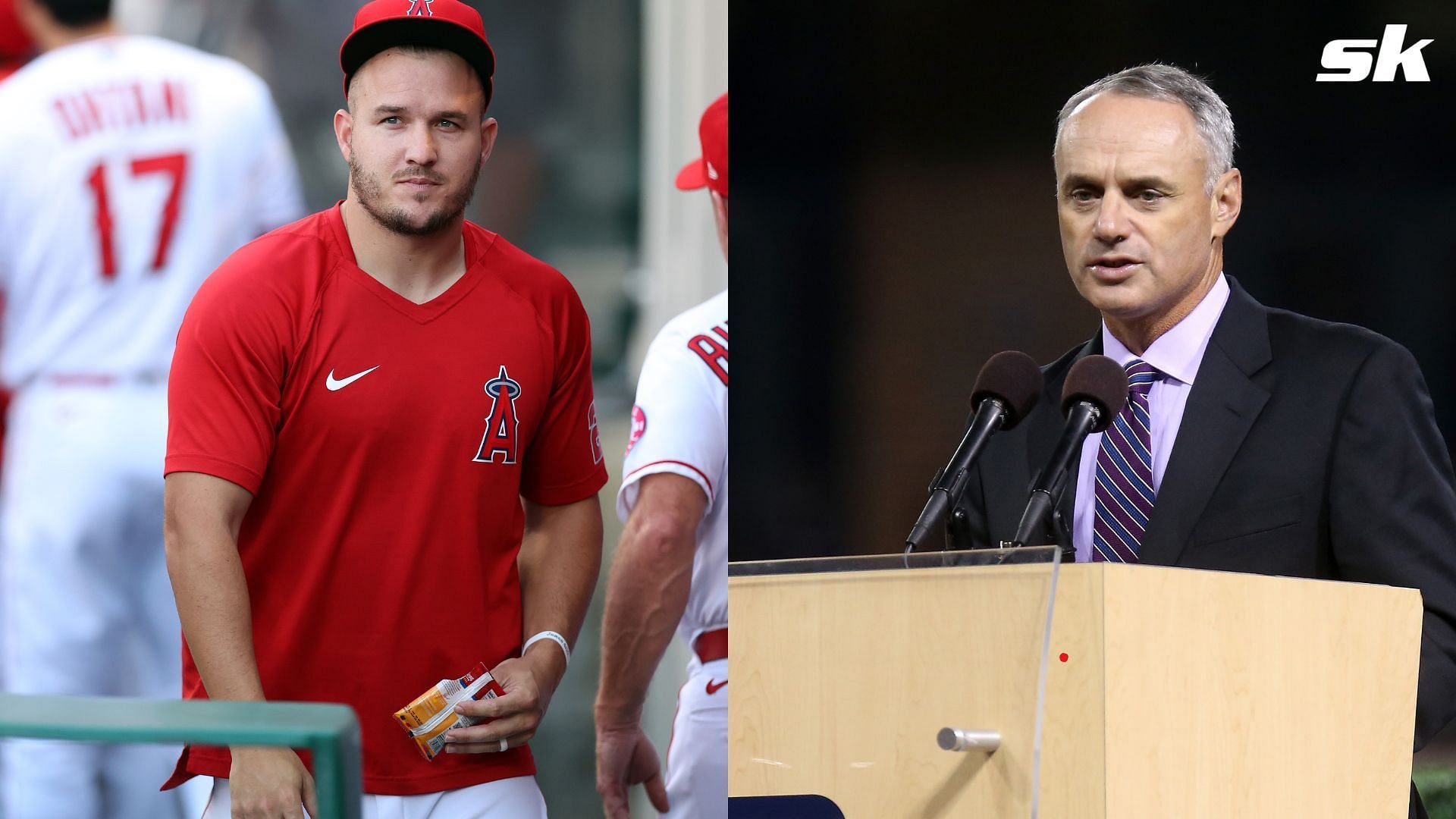 Rob Manfred called Mike Trout