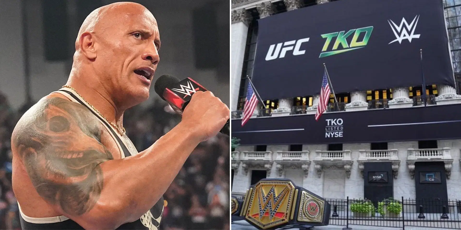 The Rock joined the TKO Group