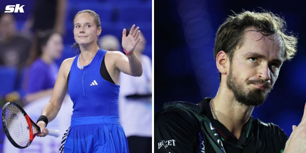 Daria Kasatkina and Daniil Medvedev