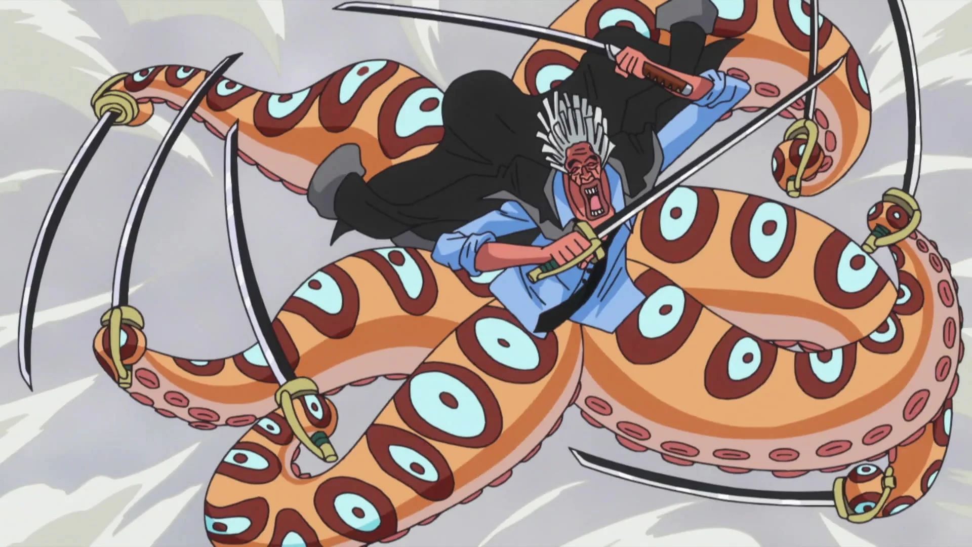 The Merman Hyozo as seen in One Piece (Image via Toei Animation)