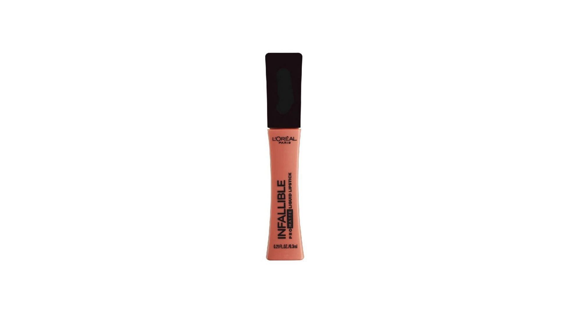 L&#039;Oreal Paris Makeup Matte Lipstick, Infallible Pro-Matte Liquid Lipstick (Image via Amazon)