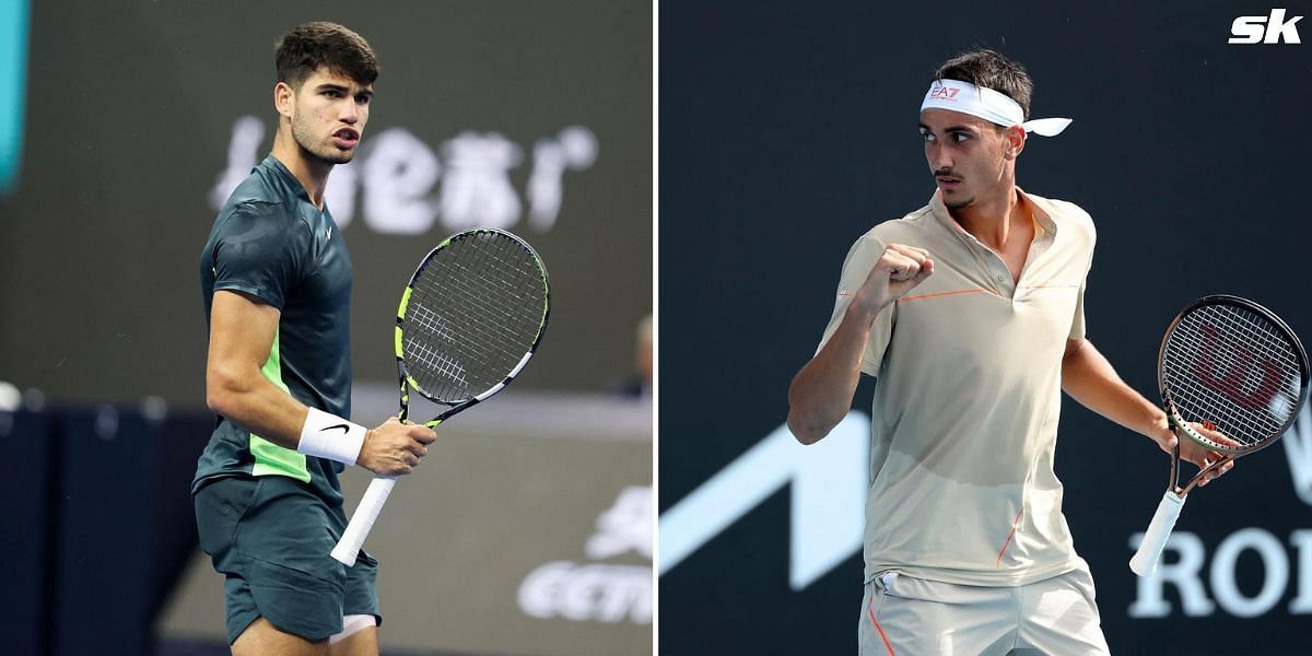 Carlos Alcaraz vs Lorenzo Sonego is one of the second round matches at the 2024 Australian Open.
