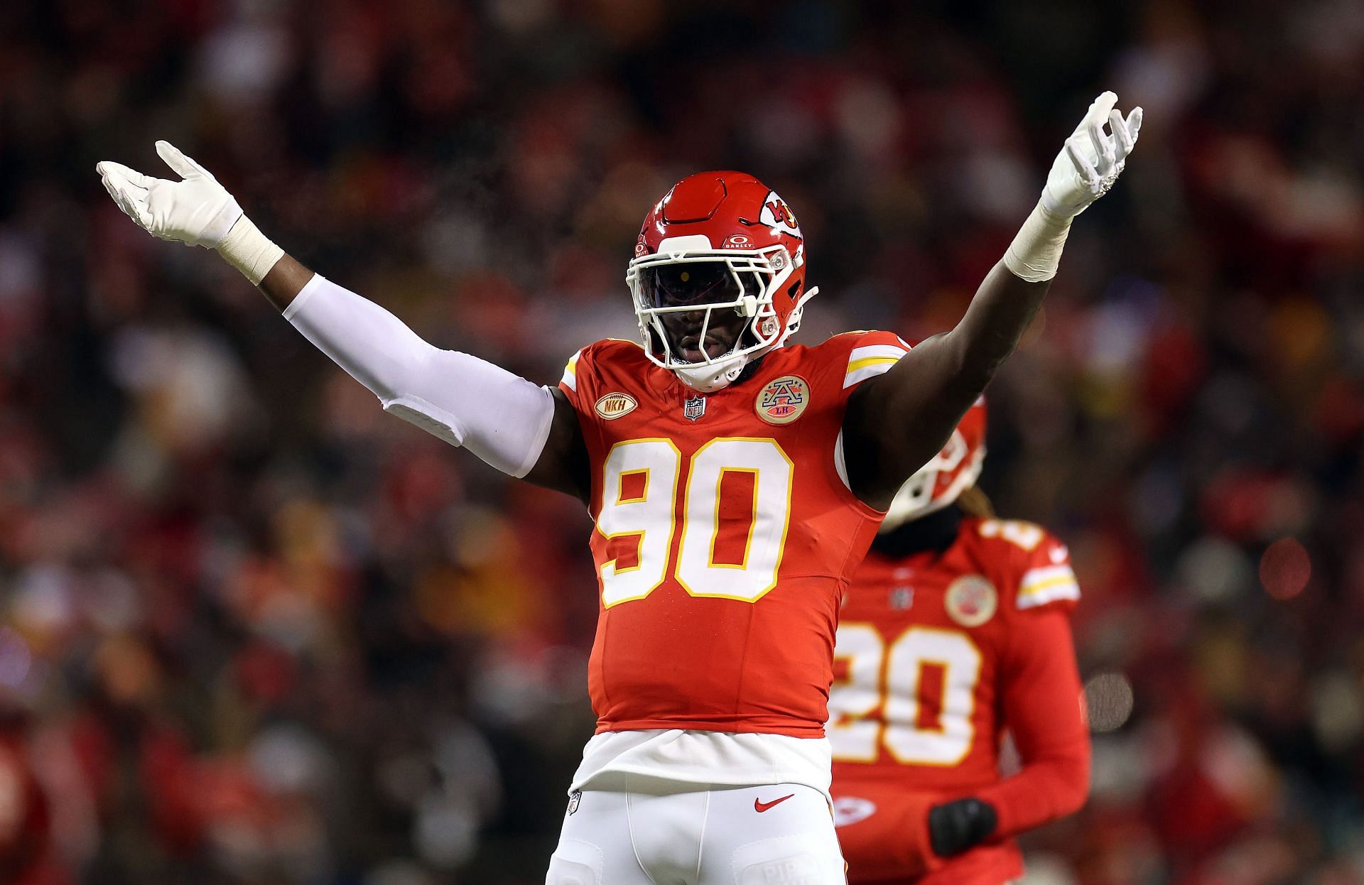 Charles Omenihu injury update: What happened to Chiefs star vs Ravens ...