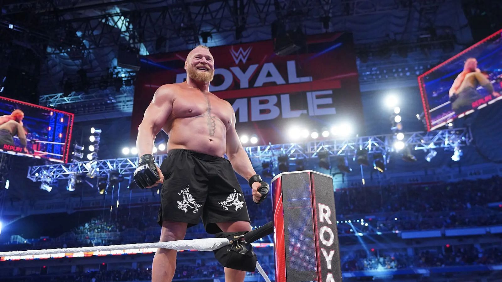 How many times has Brock Lesnar won the Royal Rumble?