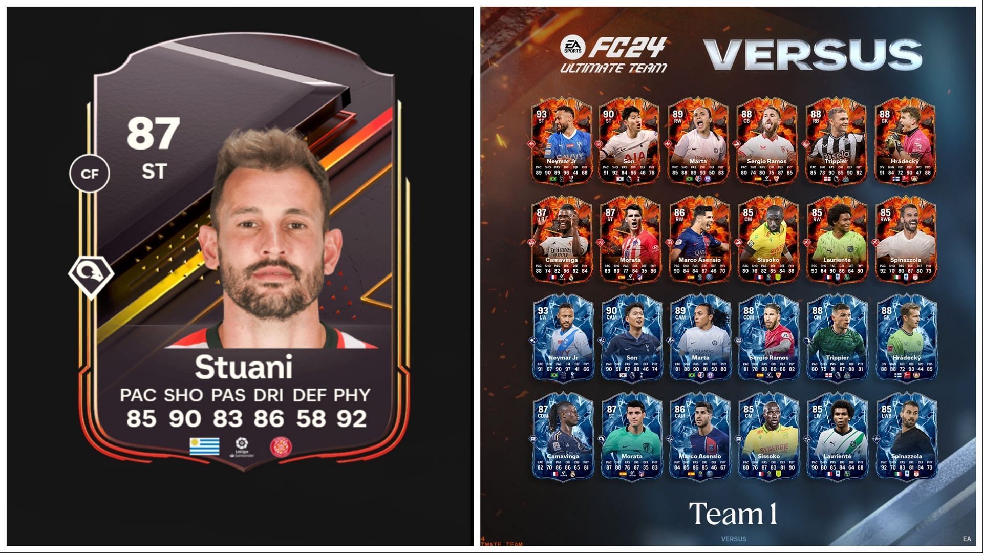 Storyline Stuani is now available (Images via EA Sports)