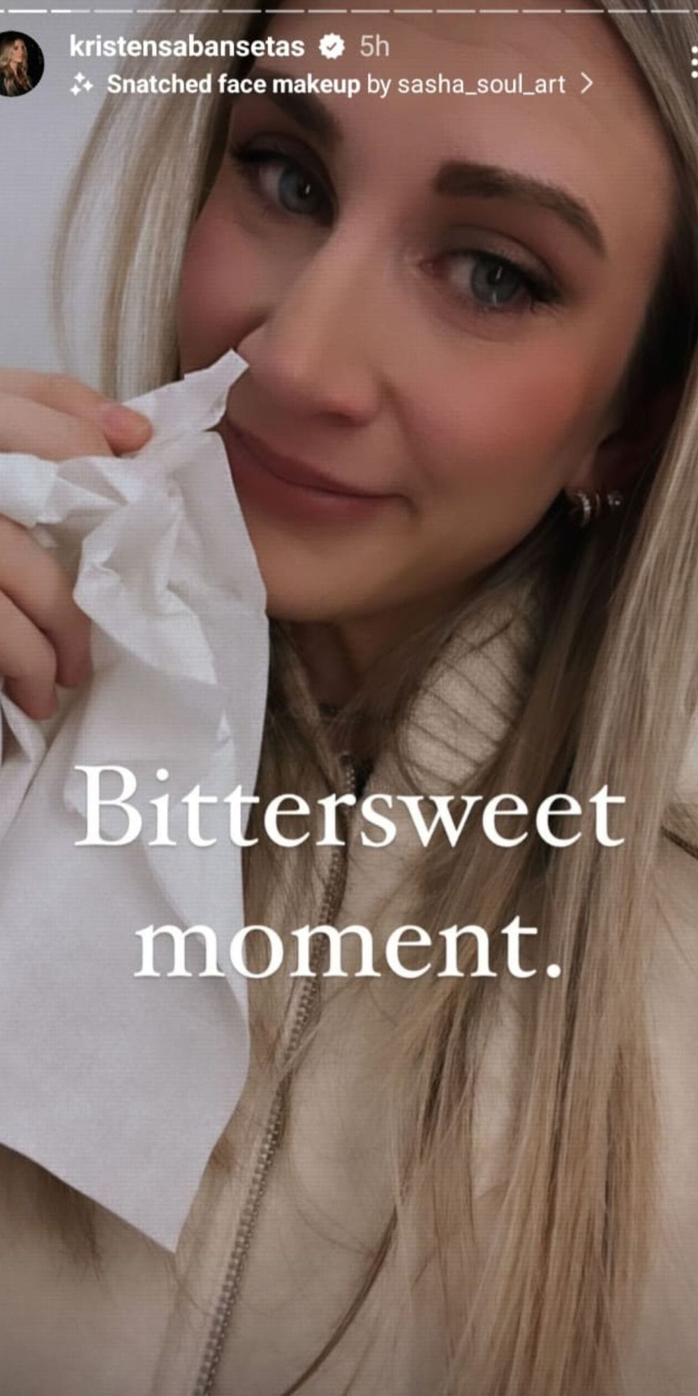 Nick Saban's daughter Kristen Saban goes tearyeyed watching her dad