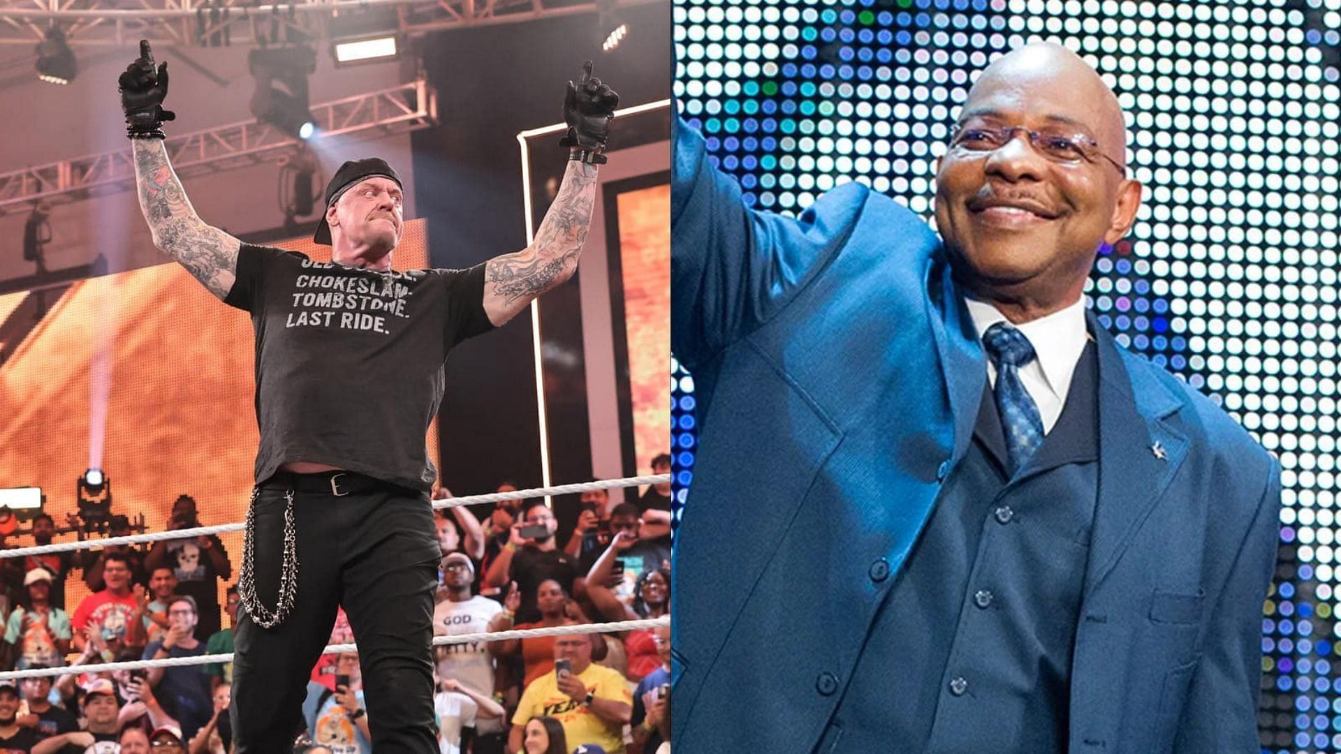 The Undertaker and Teddy Long are both WWE Hall of Famers
