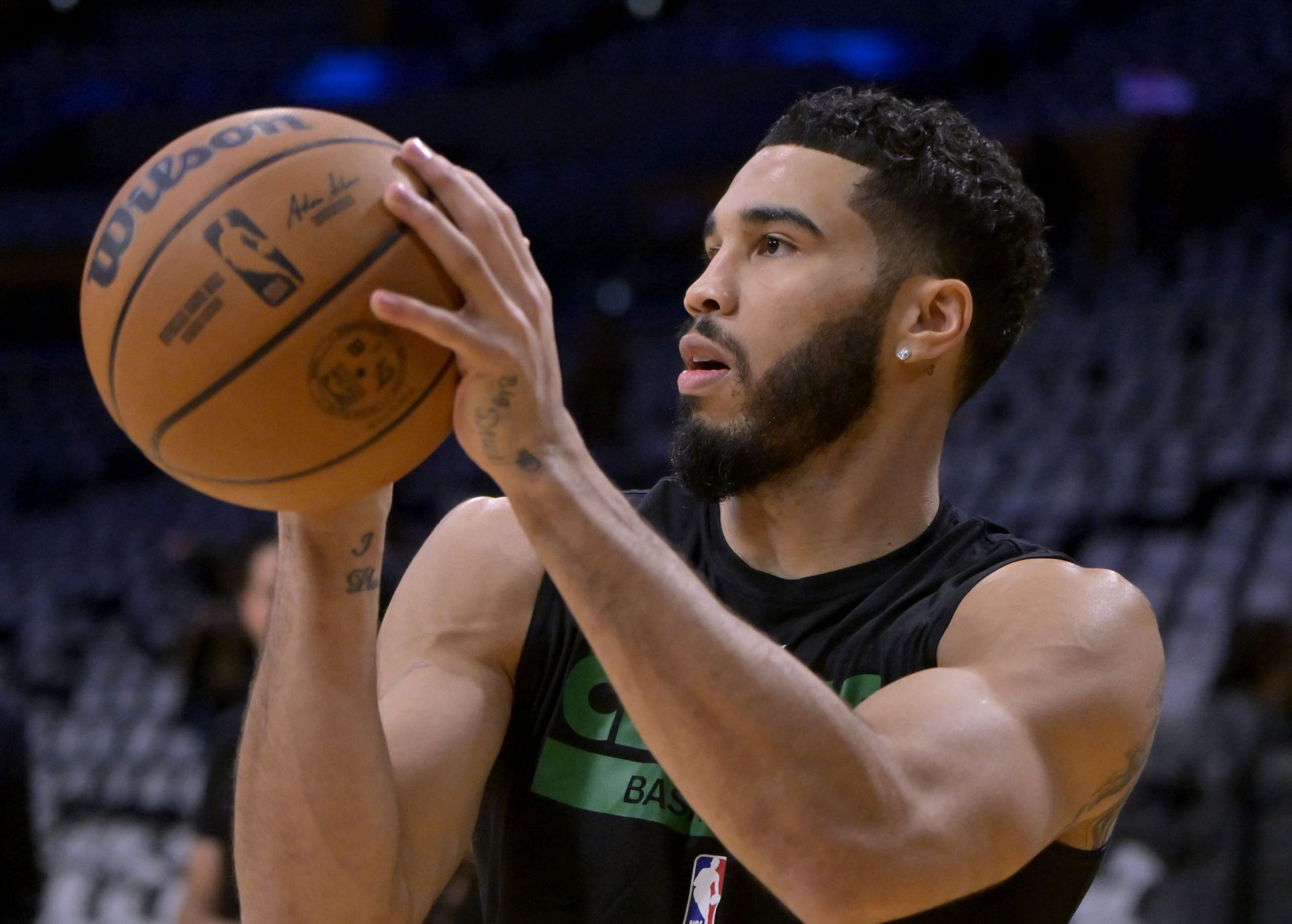 Jayson Tatum is the sole non-Knicks player on the list.